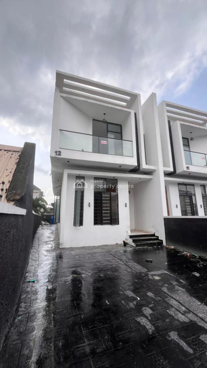 4 Bedroom Semi-detached with Bq, Idado, Lekki, Lagos, House for Rent