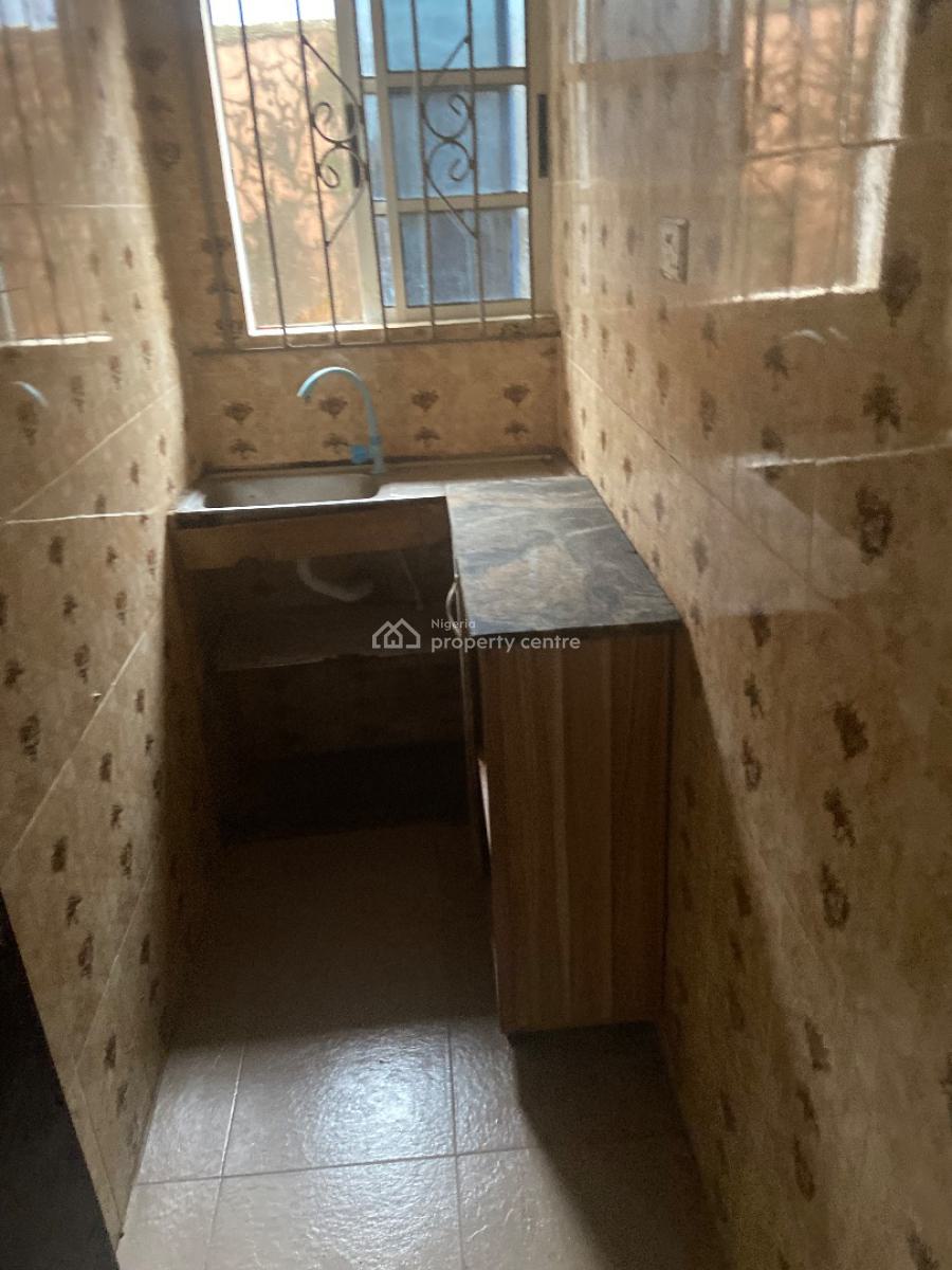 a Clean Room and Parlor Self Contain, New Era Estate Along Lucky Fiber Road, Ikorodu, Lagos, Flat / Apartment for Rent