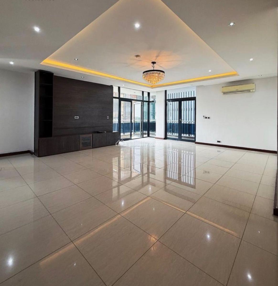 Fully Serviced 3 Bedroom Apartment with Study & Maids Room, Old Ikoyi, Ikoyi, Lagos, Flat / Apartment for Rent