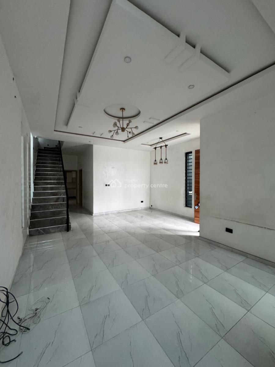 4 Bedroom Semi Detached Duplex + Bq, Chevron, Lekki, Lagos, Semi-detached Duplex for Rent