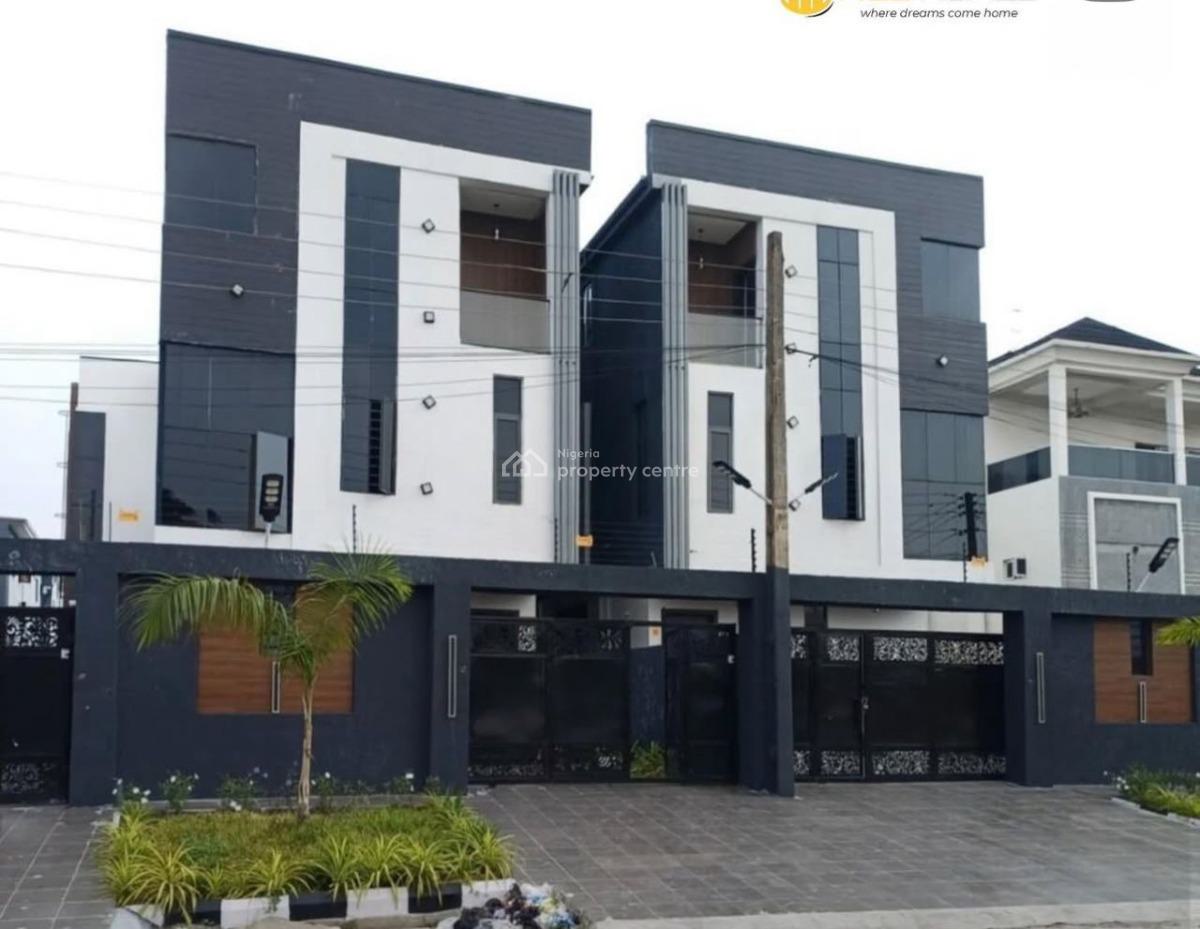 Luxury 5 Bedroom Fully Detached Duplex with Bq Available, Lekki Phase 1, Lekki, Lagos, Detached Duplex for Rent