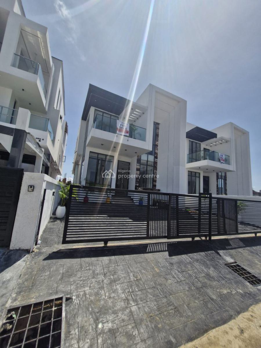 5 Bedroom Fully Detach Smart Home Duplex with Pool, Lekki, Lagos, Detached Duplex for Sale