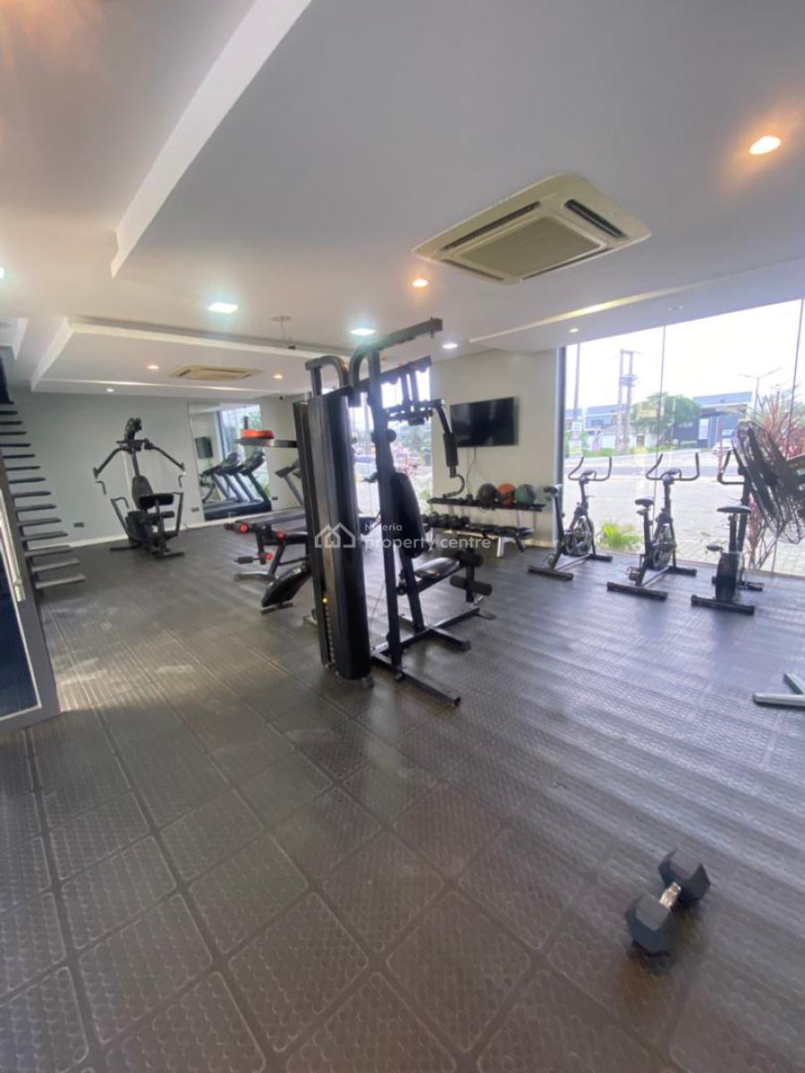 Luxurious 4 Bedroom Terrace Duplex with Pool Gym, Abraham Adesanya, Sangotedo, Ajah, Lagos, Terraced Duplex for Rent