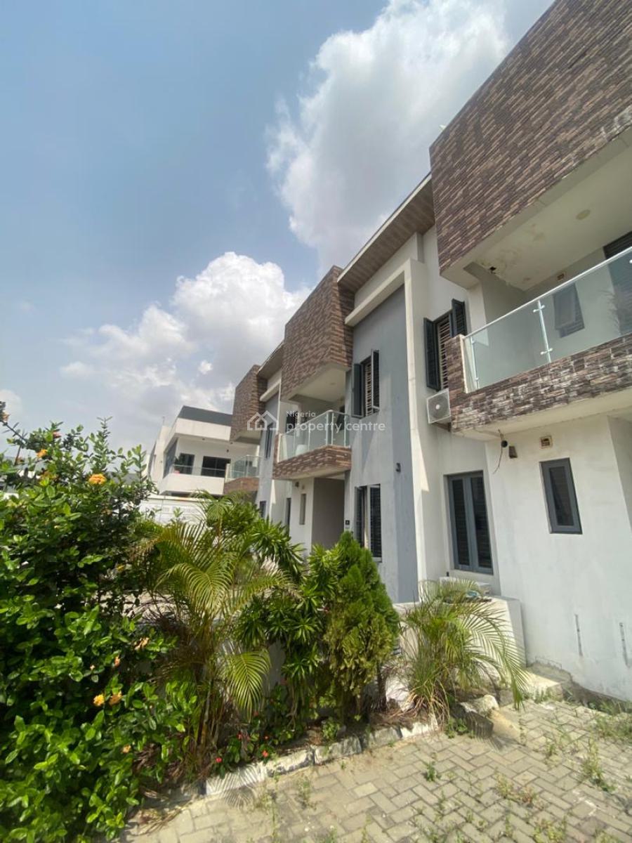 Luxurious 4 Bedroom Terrace Duplex with Pool Gym, Abraham Adesanya, Sangotedo, Ajah, Lagos, Terraced Duplex for Rent
