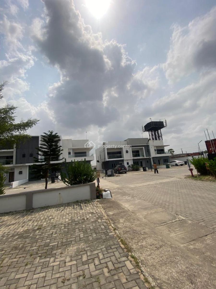 Luxurious 4 Bedroom Terrace Duplex with Pool Gym, Abraham Adesanya, Sangotedo, Ajah, Lagos, Terraced Duplex for Rent