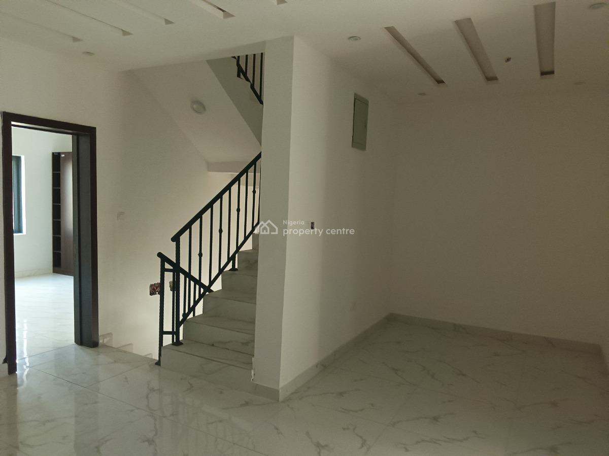 Brand New Super Smart 4 Bedroom Terrace Duplex, Atlantic View Estate, Alpha Beach Road, New-road Bustop, Igbo Efon, Lekki, Lagos, Terraced Duplex for Sale
