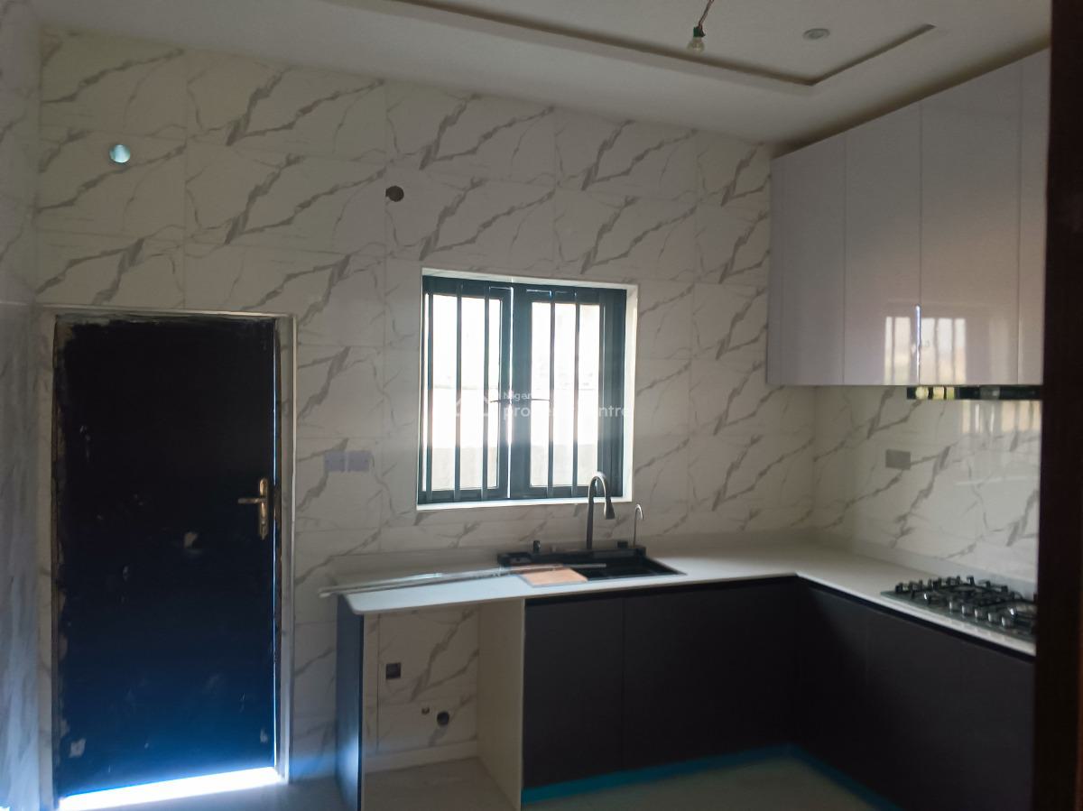 Brand New Super Smart 4 Bedroom Terrace Duplex, Atlantic View Estate, Alpha Beach Road, New-road Bustop, Igbo Efon, Lekki, Lagos, Terraced Duplex for Sale