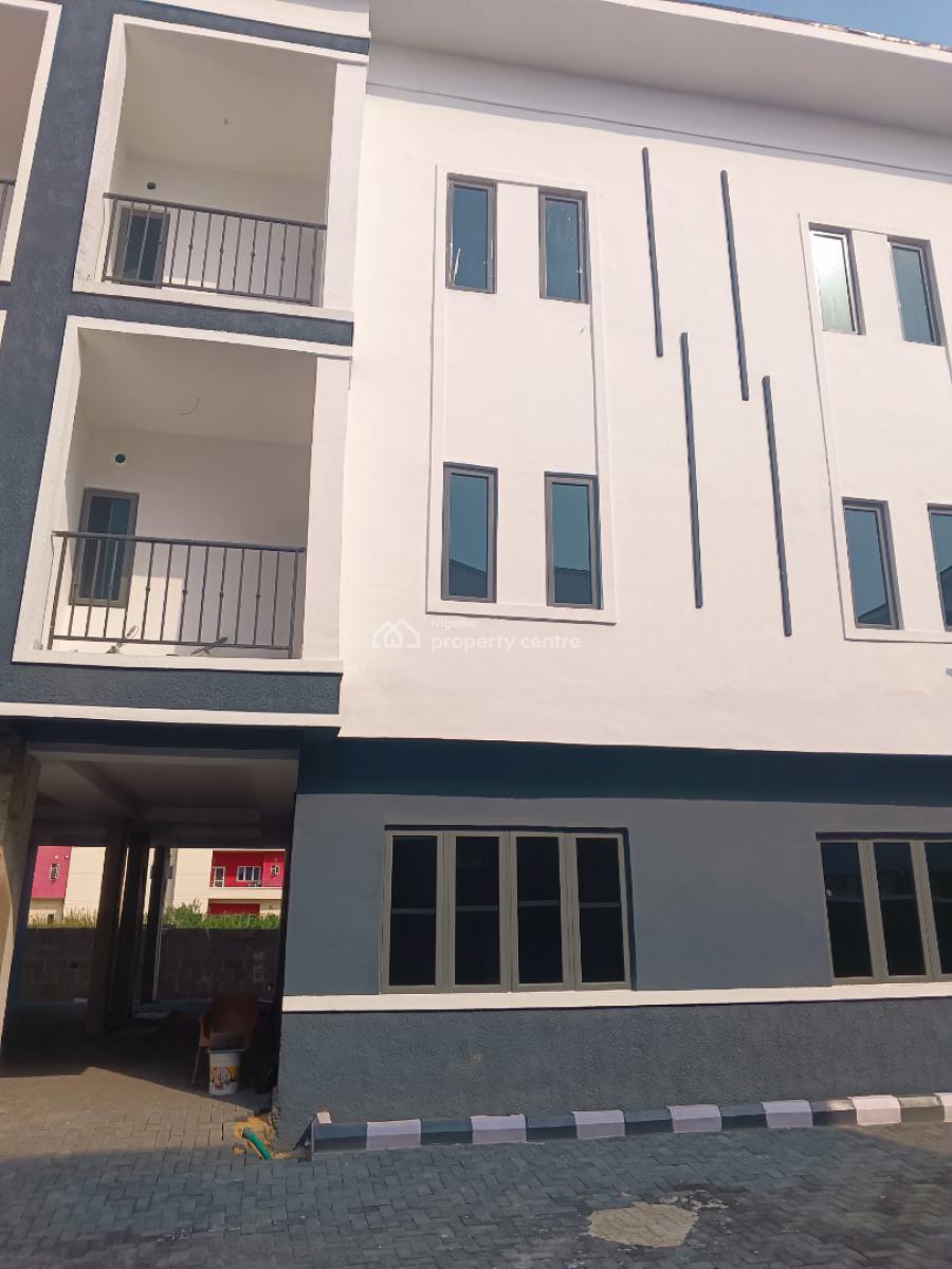 Brand New Super Smart 4 Bedroom Terrace Duplex, Atlantic View Estate, Alpha Beach Road, New-road Bustop, Igbo Efon, Lekki, Lagos, Terraced Duplex for Sale