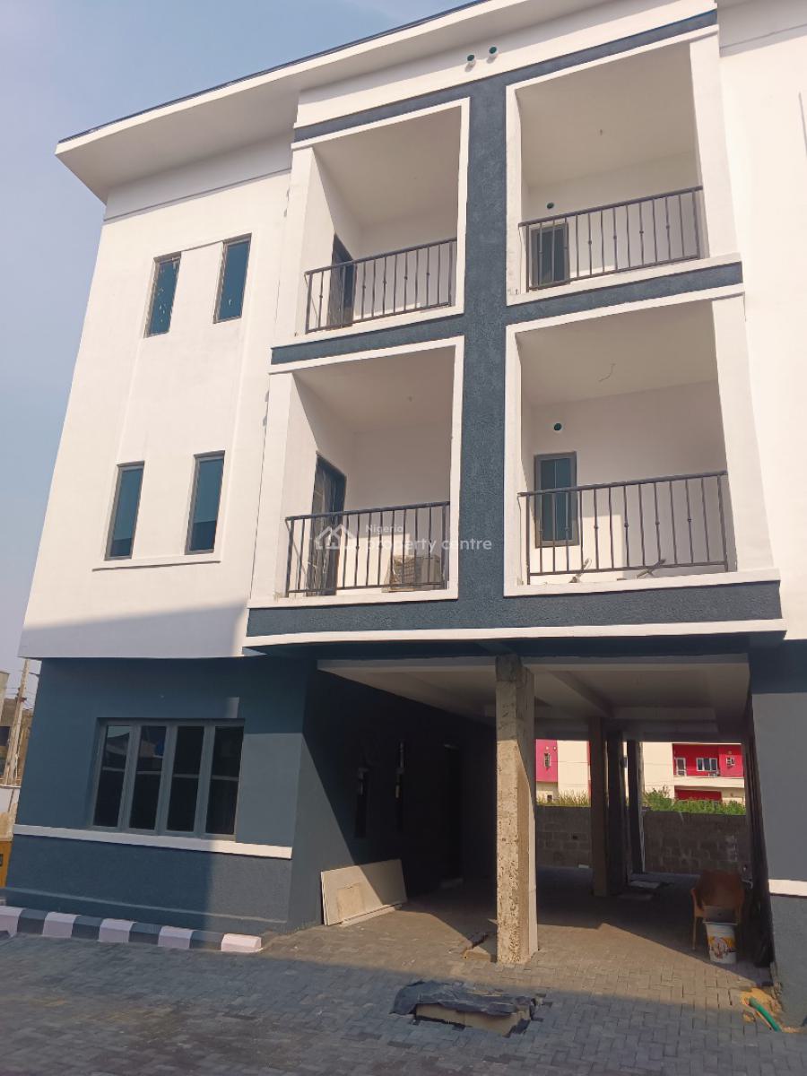 Brand New Super Smart 4 Bedroom Terrace Duplex, Atlantic View Estate, Alpha Beach Road, New-road Bustop, Igbo Efon, Lekki, Lagos, Terraced Duplex for Sale