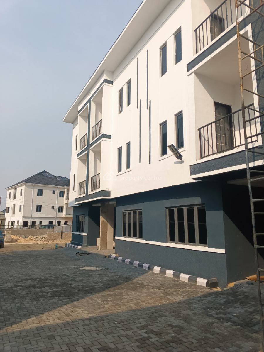 Brand New Super Smart 4 Bedroom Terrace Duplex, Atlantic View Estate, Alpha Beach Road, New-road Bustop, Igbo Efon, Lekki, Lagos, Terraced Duplex for Sale