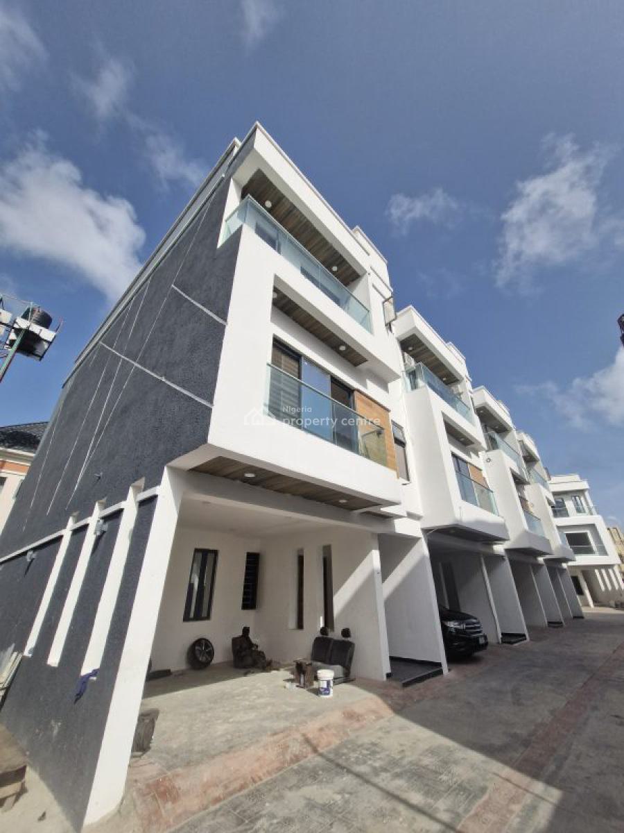 4 Bedroom Terrace Duplex with Bq in a Mini Estate, Lekki, Lagos, Terraced Duplex for Sale
