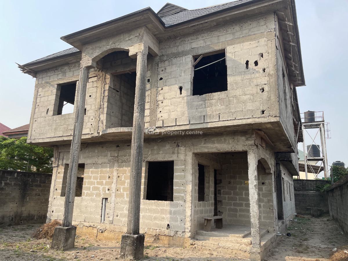 Lucrative 9 Bedroom Carcass, Ogunfayo, Eputu, Ibeju Lekki, Lagos, Detached Duplex for Sale