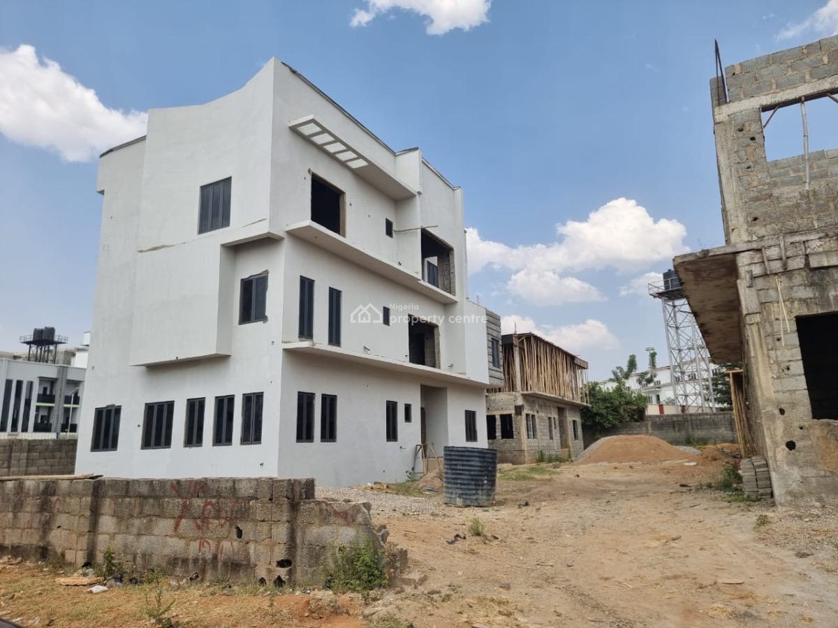 an Advanced 6 Bedroom Duplex Carcass in a Mini Estate of 4 Units, By Gilmore, Jahi, Abuja, Detached Duplex for Sale