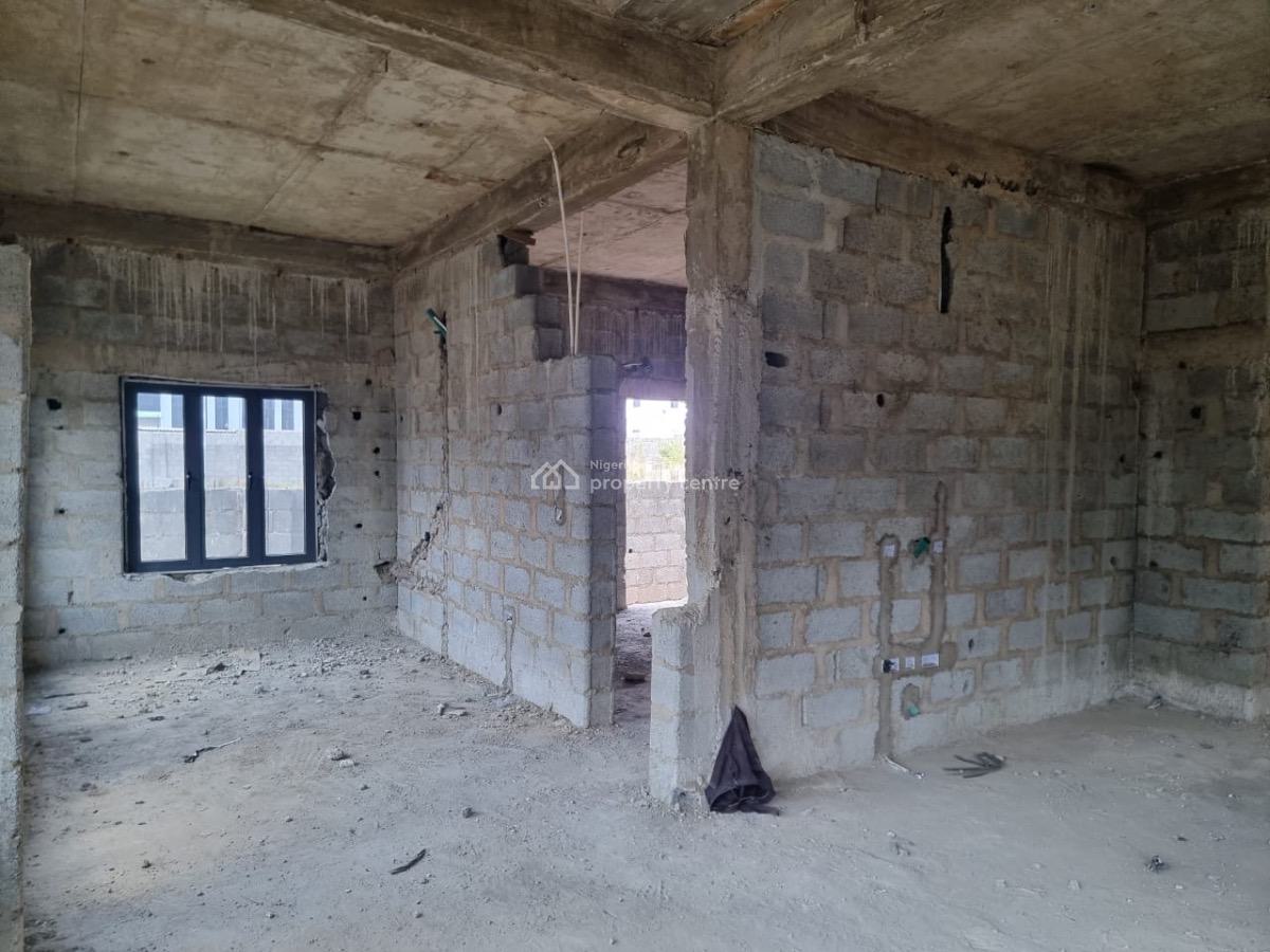 an Advanced 6 Bedroom Duplex Carcass in a Mini Estate of 4 Units, By Gilmore, Jahi, Abuja, Detached Duplex for Sale