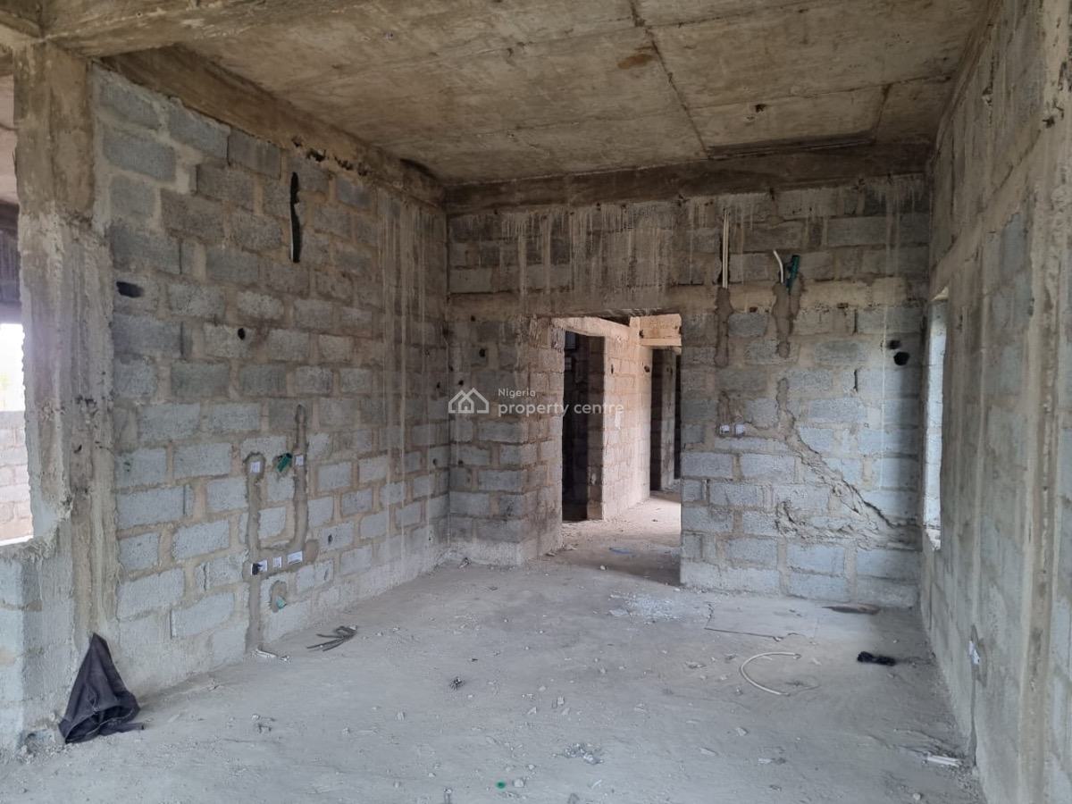 an Advanced 6 Bedroom Duplex Carcass in a Mini Estate of 4 Units, By Gilmore, Jahi, Abuja, Detached Duplex for Sale