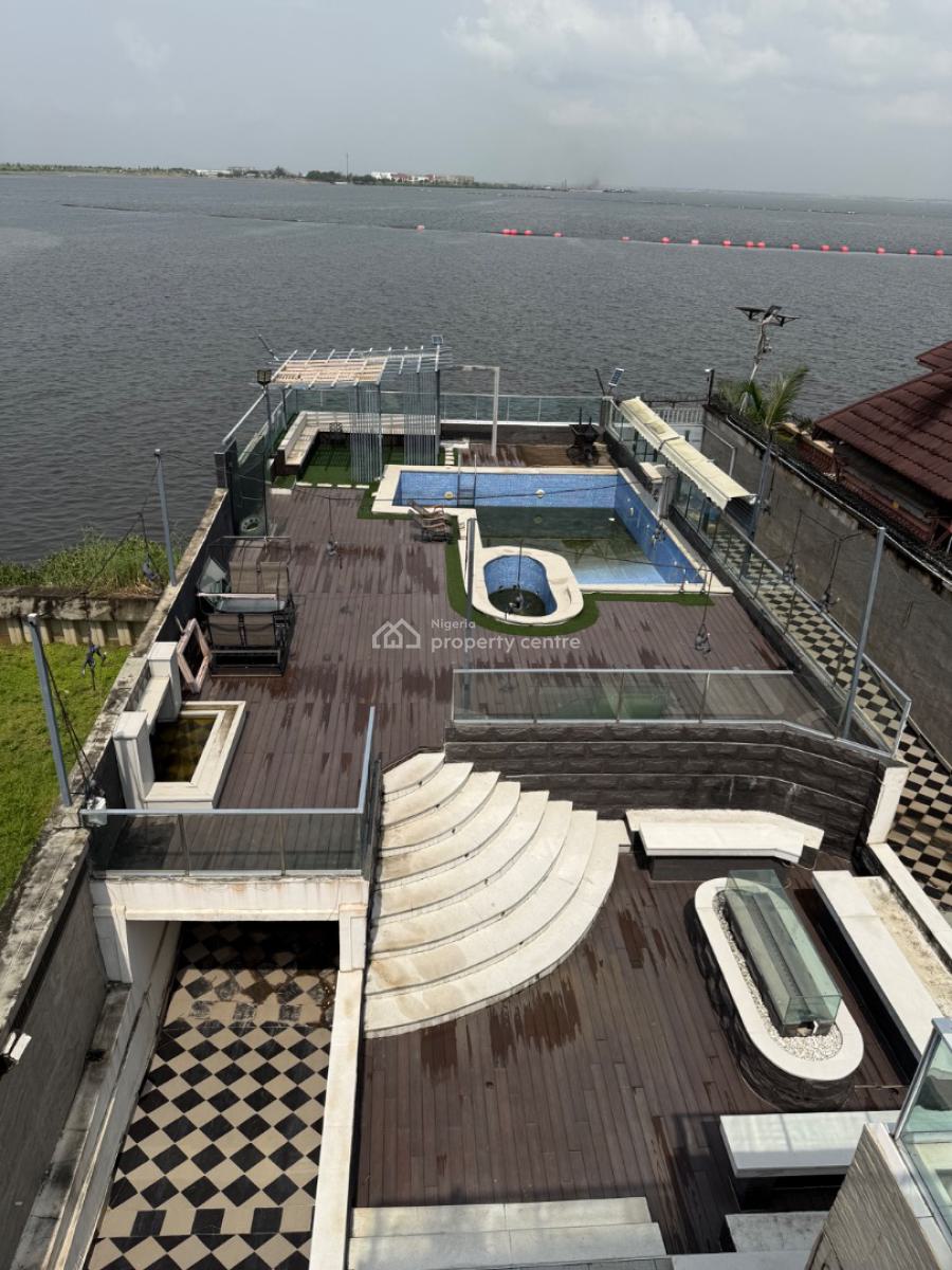 Luxury Waterfront Five Bedrooms Detached with Gym Cinema Jetty Pool Bq, Victoria Garden City Vgc Estate, Lekki Phase 1, Lekki, Lagos, Detached Duplex for Sale