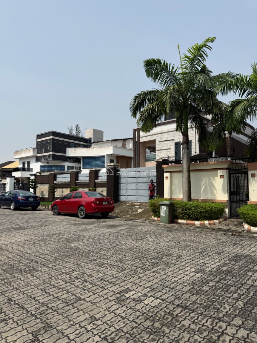 Luxury Waterfront Five Bedrooms Detached with Gym Cinema Jetty Pool Bq, Victoria Garden City Vgc Estate, Lekki Phase 1, Lekki, Lagos, Detached Duplex for Sale