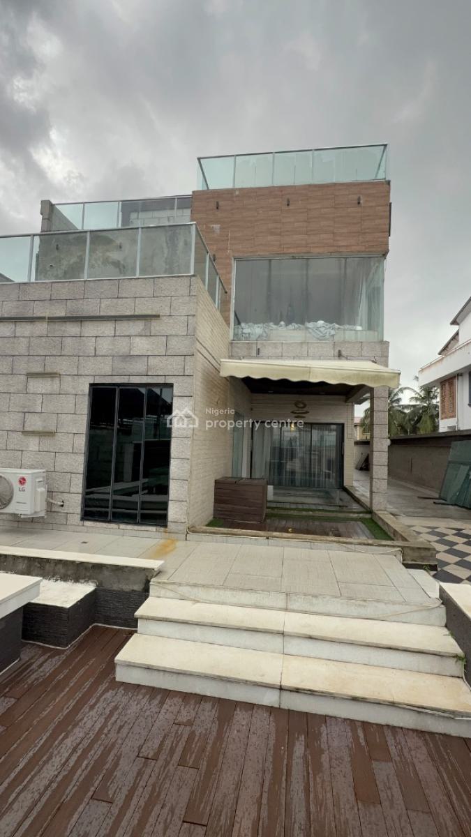 Luxury Waterfront Five Bedrooms Detached with Gym Cinema Jetty Pool Bq, Victoria Garden City Vgc Estate, Lekki Phase 1, Lekki, Lagos, Detached Duplex for Sale