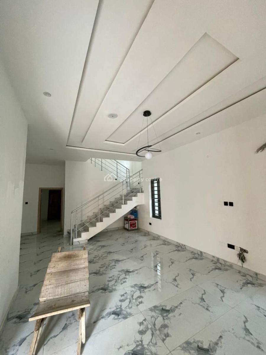 Spacious 4 Bedrooms Semi Detached Duplex with Bq, Ologolo Sangotedo Ajah, Lekki, Lagos, Semi-detached Duplex for Sale