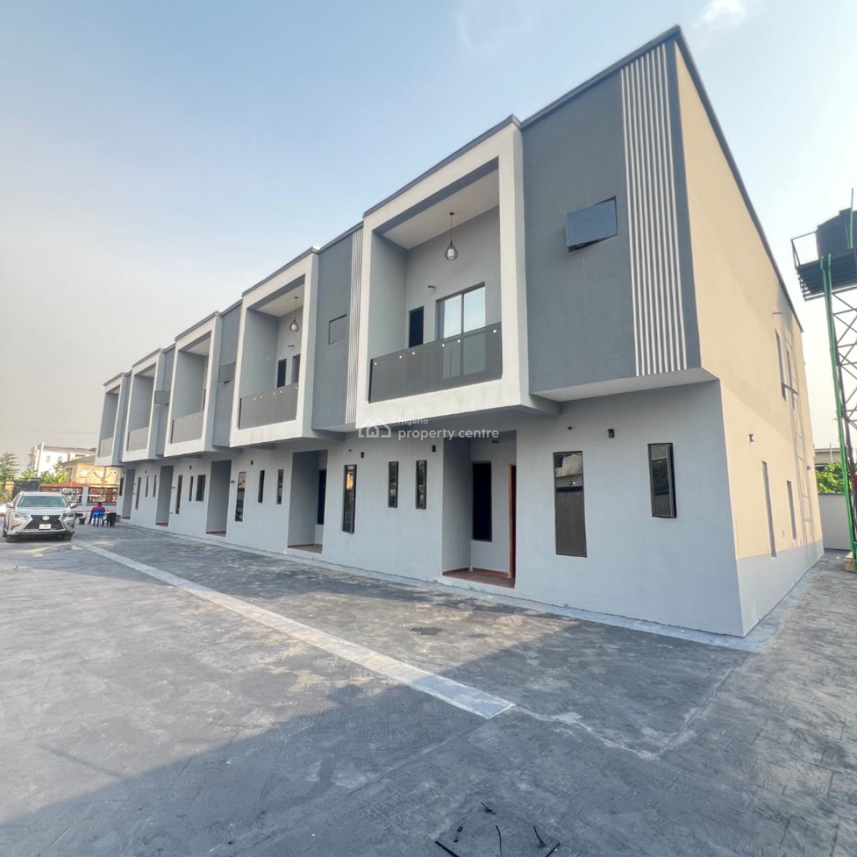 4 Bedroom & Bq, Ajah, Lagos, Terraced Duplex for Sale