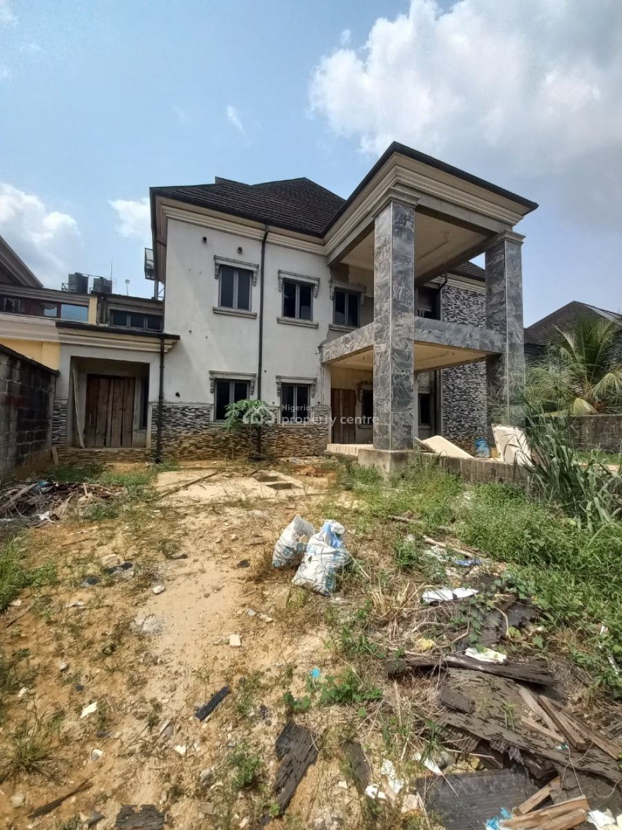 3 Bedroom Semi-detached Duplex at 70% Near Completion, Naf Harmony Estate, Eliozu, Port Harcourt, Rivers, Semi-detached Duplex for Sale