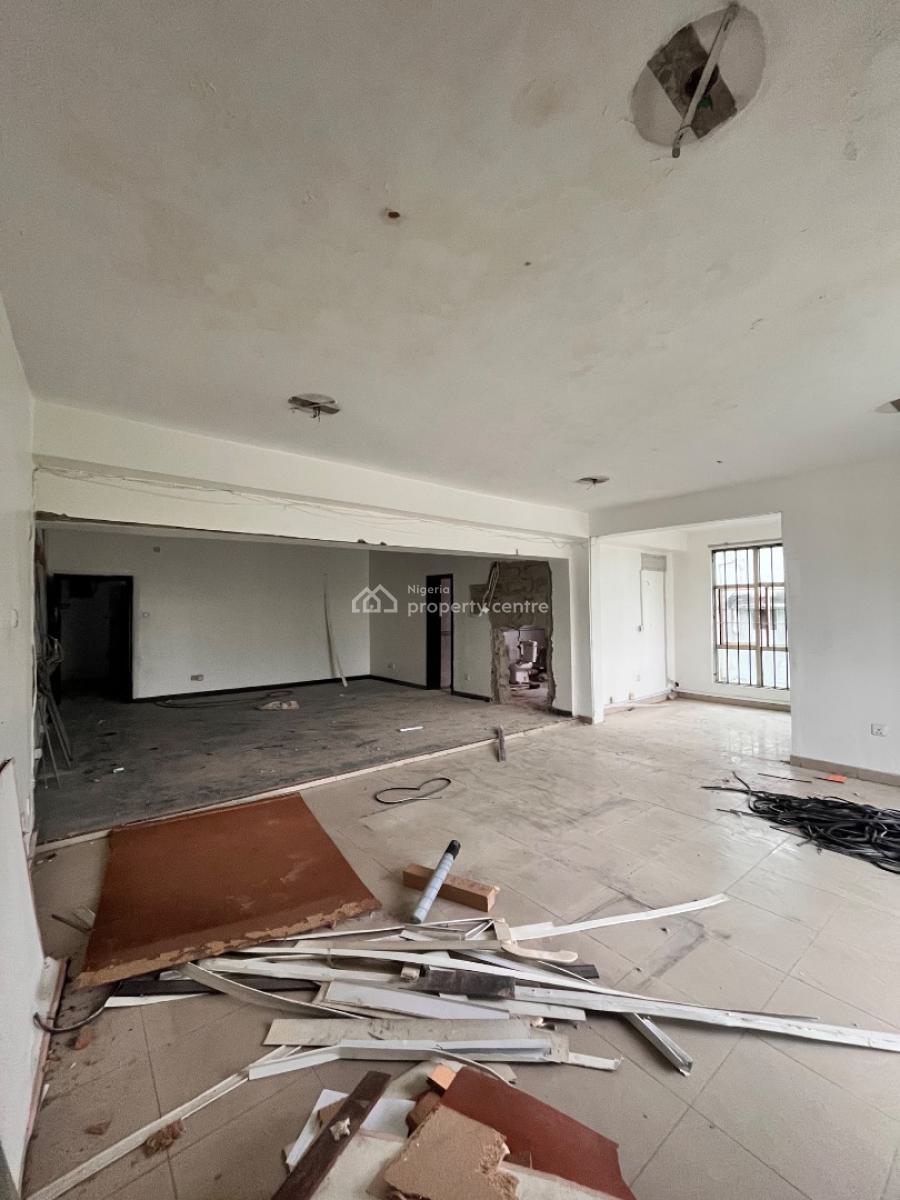 Semi-detached Commercial Property with Open Space & 2 Bq (long Lease), Lekki Phase 1, Lekki, Lagos, Semi-detached Duplex for Rent