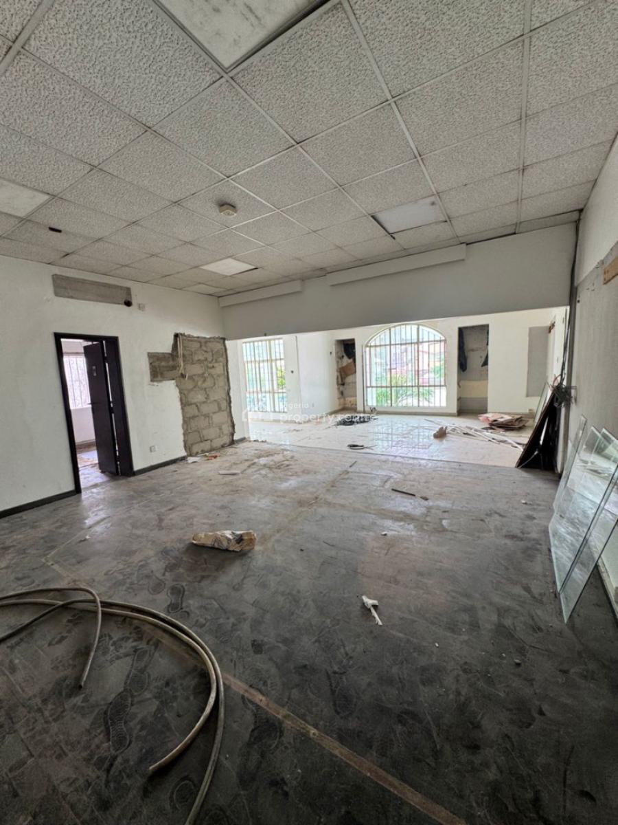 Semi-detached Commercial Property with Open Space & 2 Bq (long Lease), Lekki Phase 1, Lekki, Lagos, Semi-detached Duplex for Rent