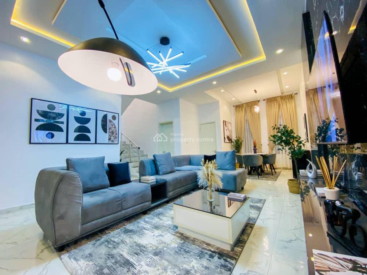Luxury 4bedroom Terrace Duplex at Lekki, Orchid Road, Lekki, Lagos, Terraced Duplex for Sale