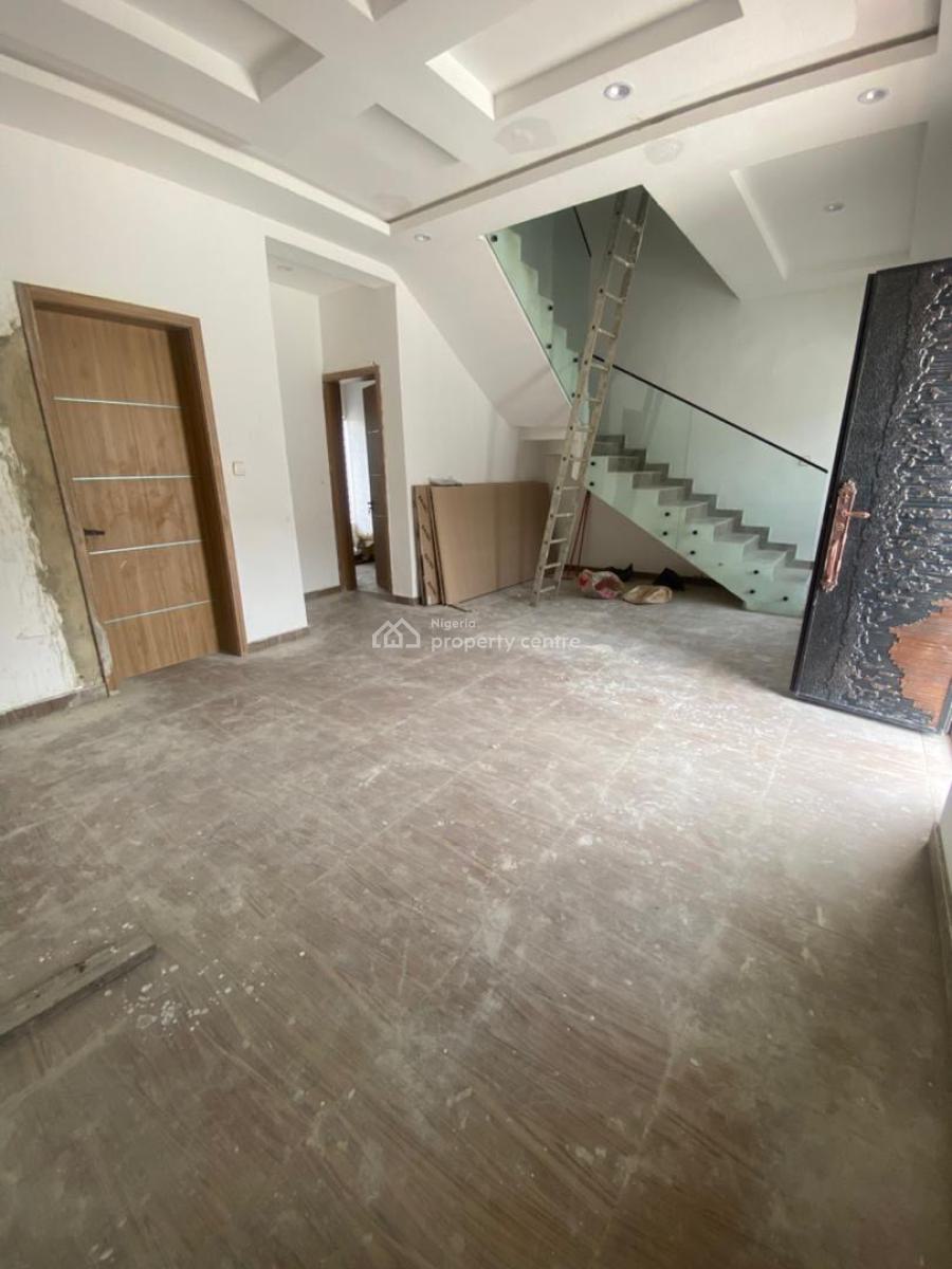 Exquisite 4 Bedroom Terrace Duplex with Bq, Abraham Adesanya, Sangotedo, Ajah, Lagos, Terraced Duplex for Sale
