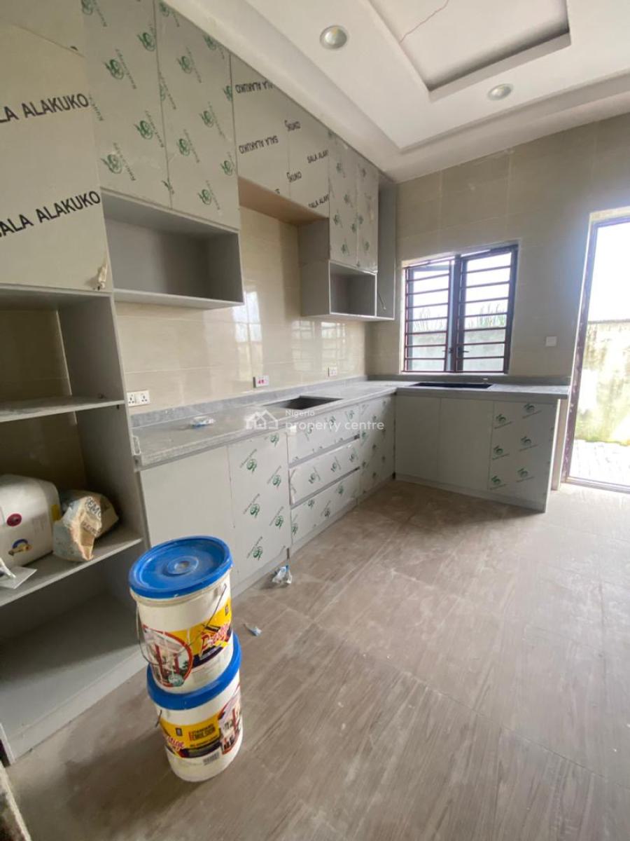 Exquisite 4 Bedroom Terrace Duplex with Bq, Abraham Adesanya, Sangotedo, Ajah, Lagos, Terraced Duplex for Sale