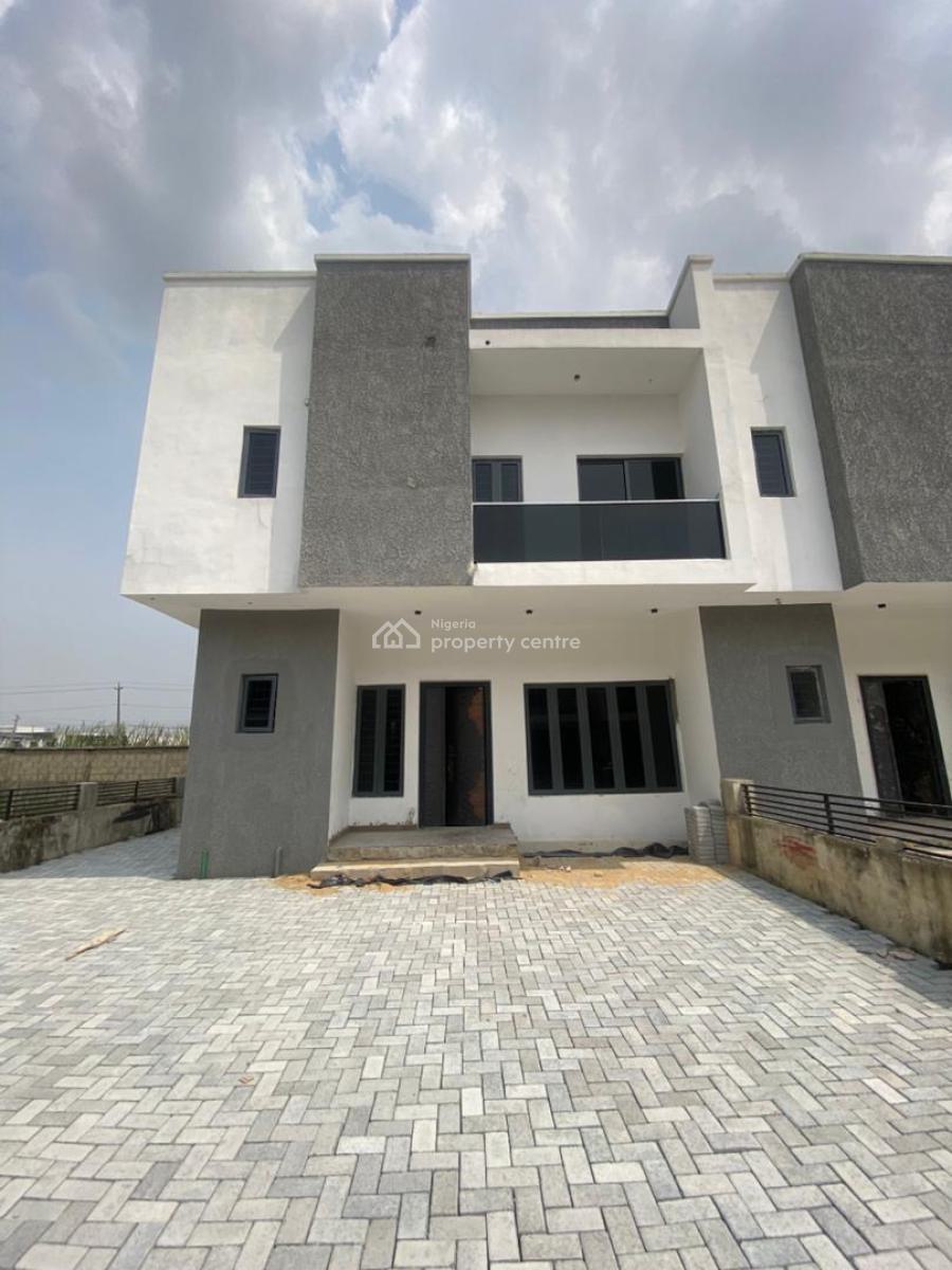 Exquisite 4 Bedroom Terrace Duplex with Bq, Abraham Adesanya, Sangotedo, Ajah, Lagos, Terraced Duplex for Sale