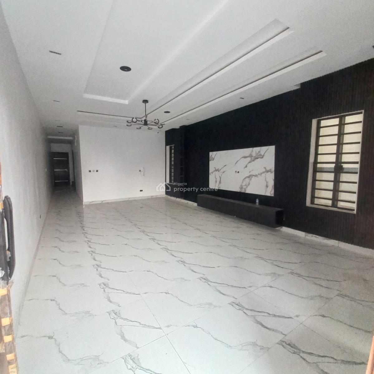 The Most Affordable  Self Compound  Semi Detached with Bq, Chevron Toll Gate,   Orchid Road, Lekki, Lagos, Semi-detached Duplex for Sale