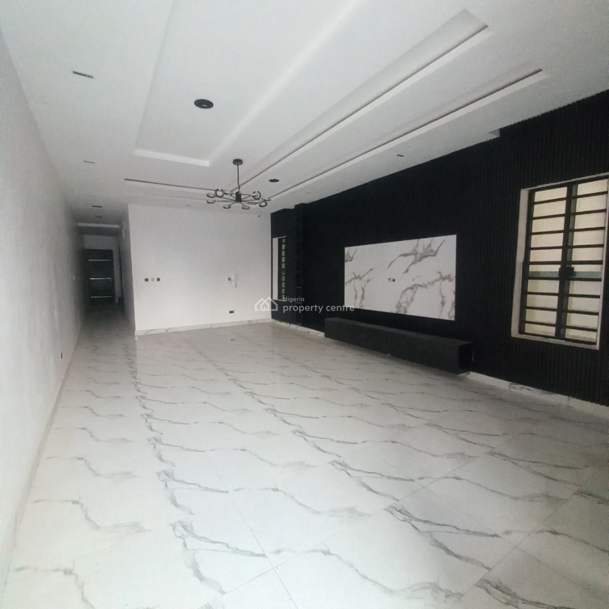 The Most Affordable  Self Compound  Semi Detached with Bq, Chevron Toll Gate,   Orchid Road, Lekki, Lagos, Semi-detached Duplex for Sale