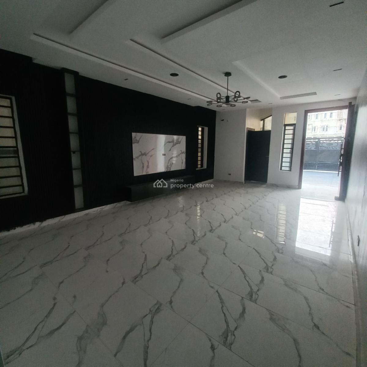 The Most Affordable  Self Compound  Semi Detached with Bq, Chevron Toll Gate,   Orchid Road, Lekki, Lagos, Semi-detached Duplex for Sale