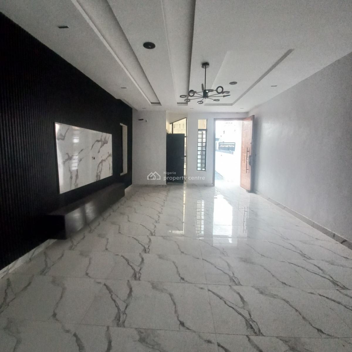 The Most Affordable  Self Compound  Semi Detached with Bq, Chevron Toll Gate,   Orchid Road, Lekki, Lagos, Semi-detached Duplex for Sale