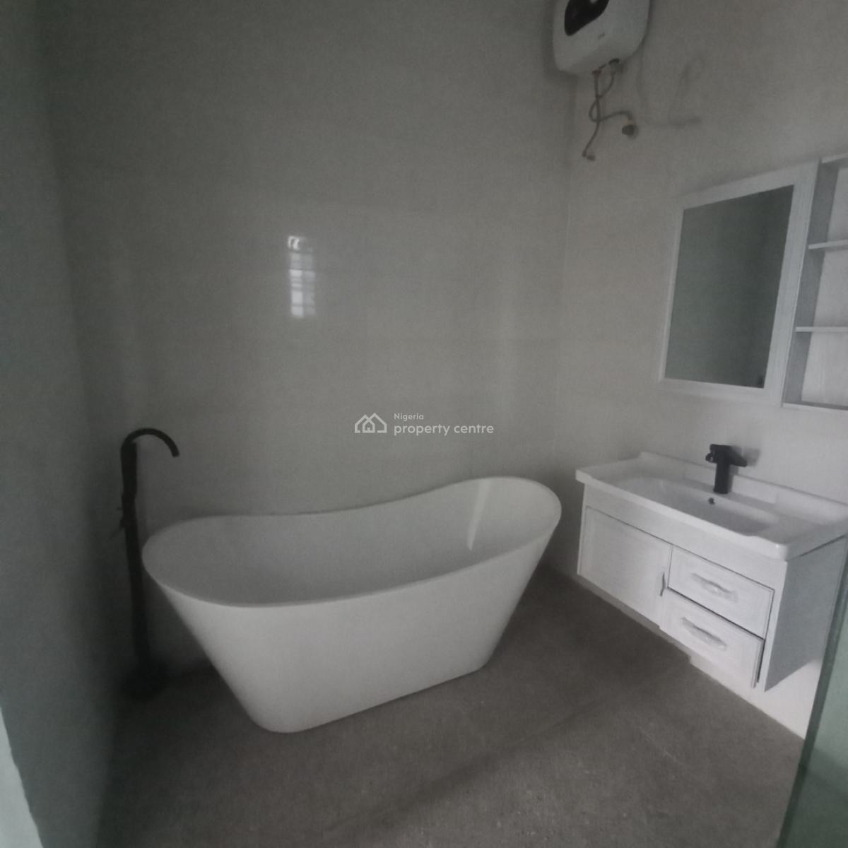 The Most Affordable  Self Compound  Semi Detached with Bq, Chevron Toll Gate,   Orchid Road, Lekki, Lagos, Semi-detached Duplex for Sale