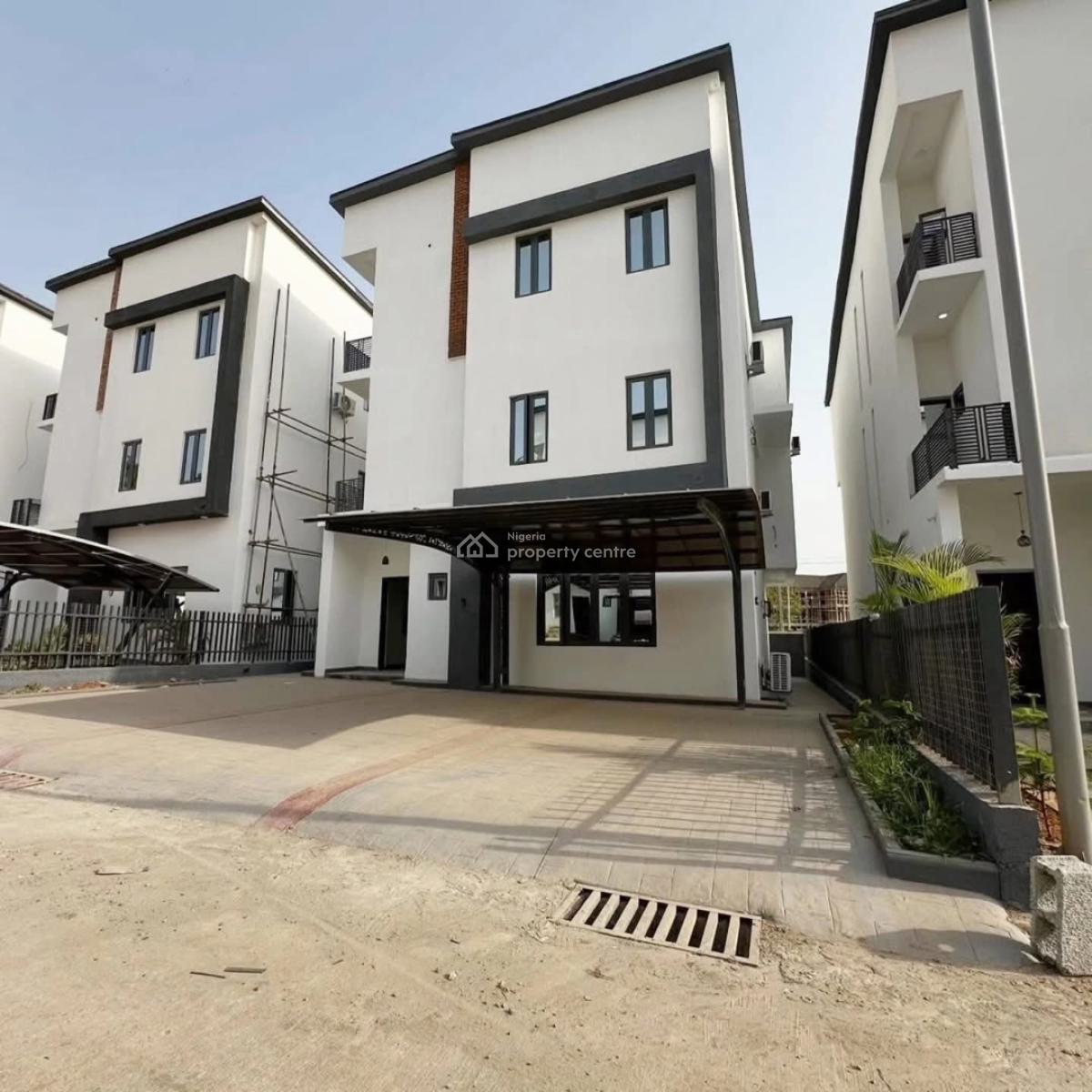 Luxury 5 Bedroom Detached Duplex, Bq, 3 Living Rooms, Inside an Estate, Life Camp, Abuja, Detached Duplex for Sale