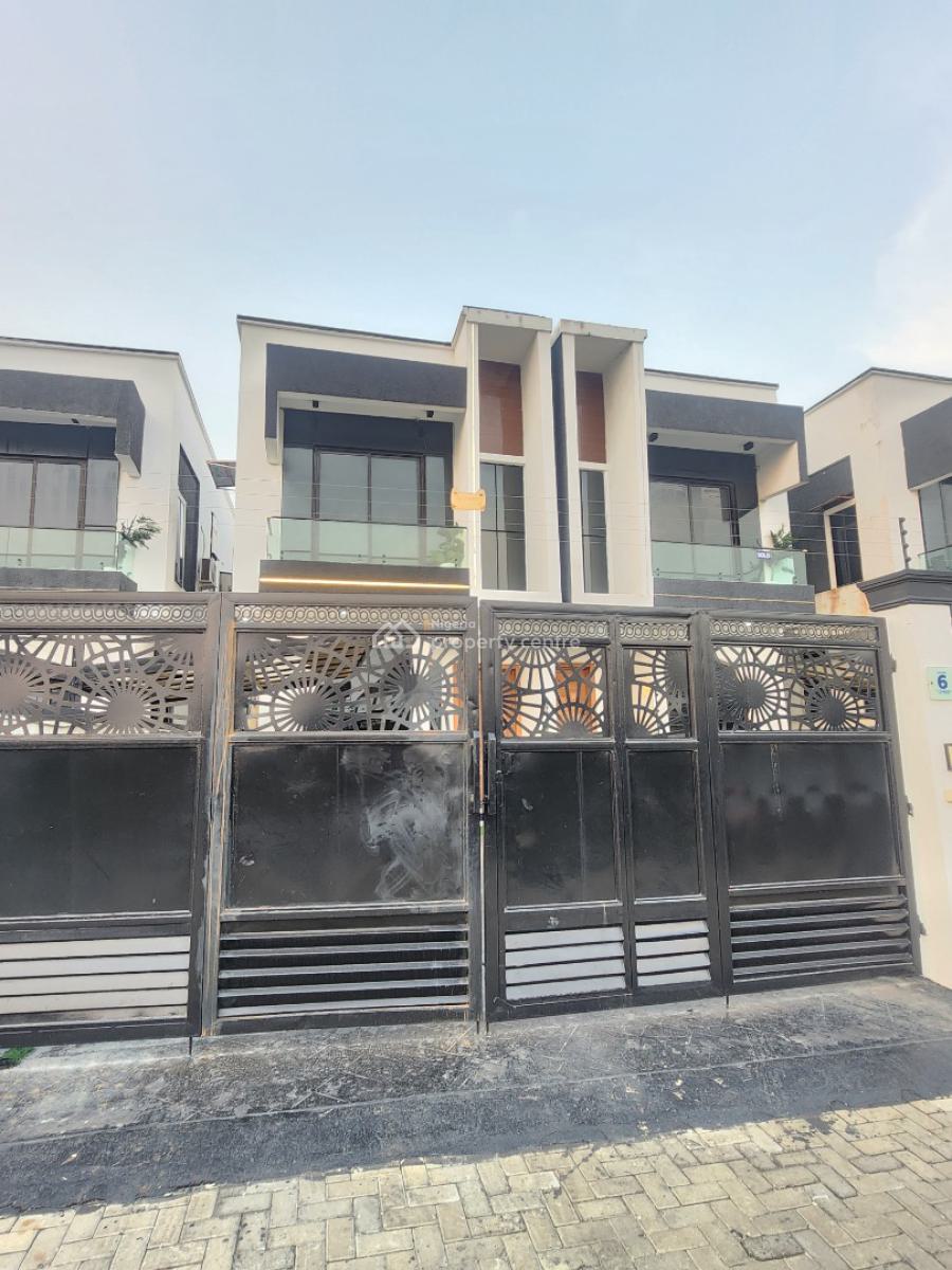 Lovely 4 Bedroom Semi Detached Duplex with Bq, Chevron Toll Gate, Orchid Road, Lekki, Lagos, Semi-detached Duplex for Sale