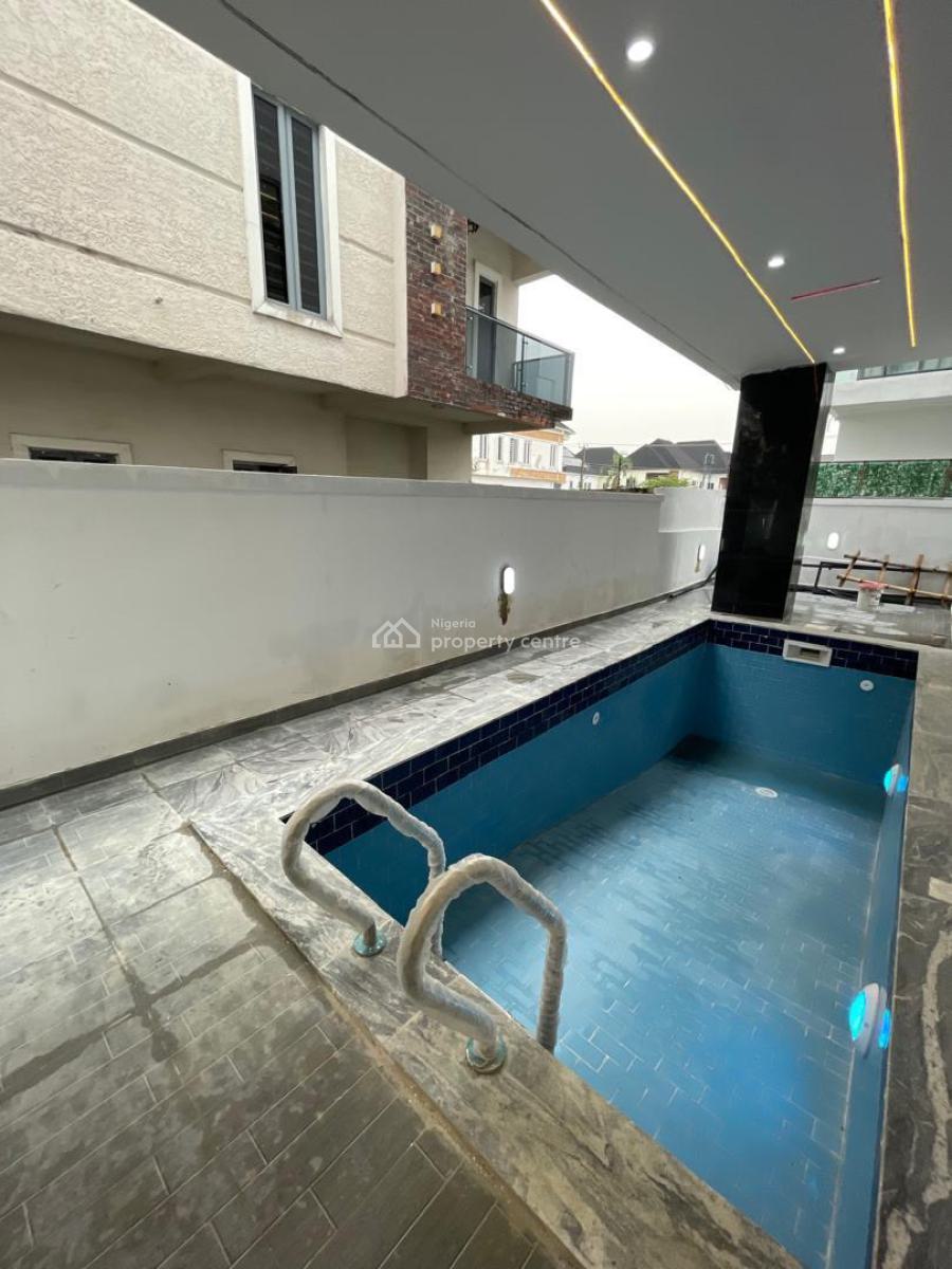 a Premium 5 Bedroom Detached Duplex with a Bq and a Pool, Chevron Toll Gate, Lekki, Lagos, Detached Duplex for Sale