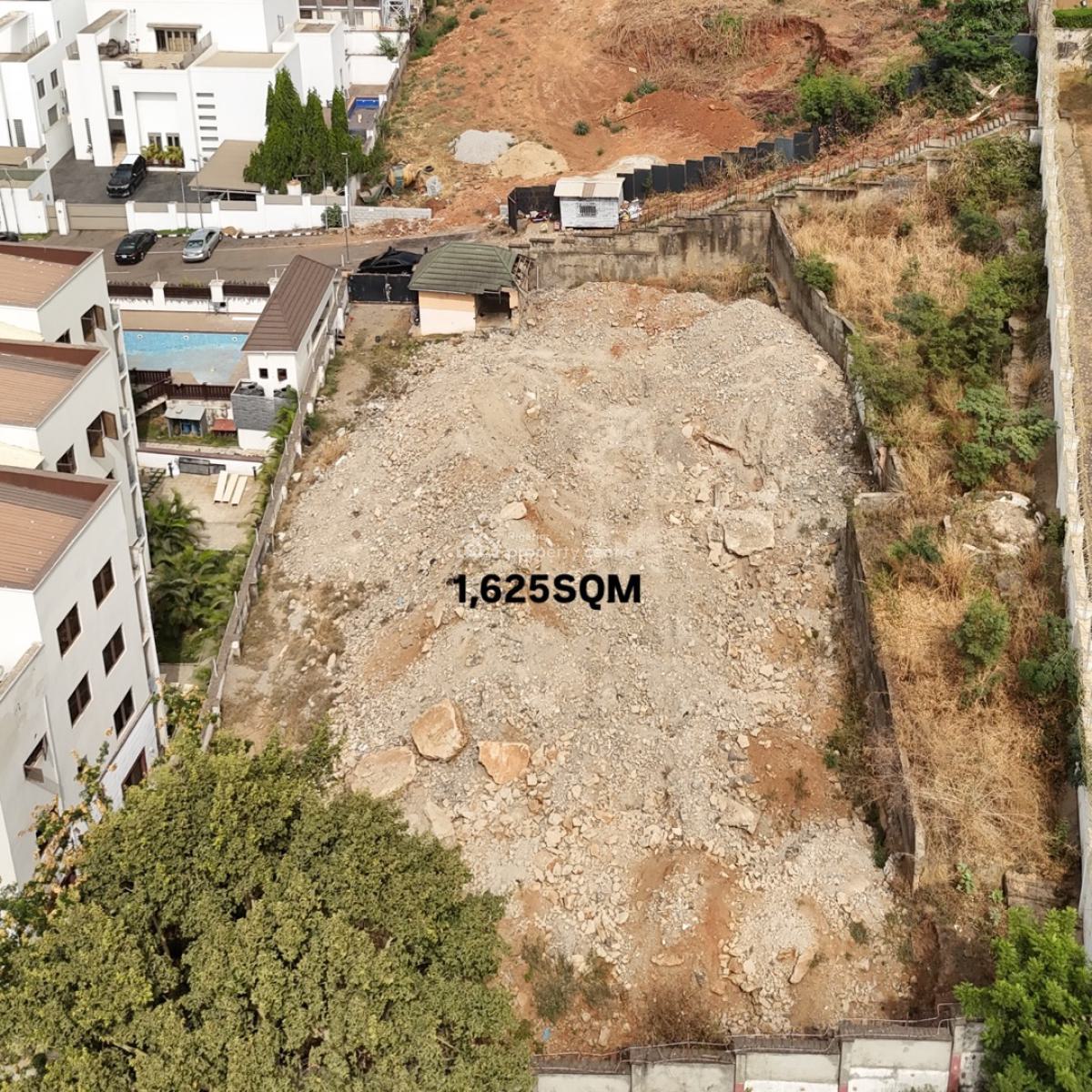 Beautiful 1625  Sqm Residential Plot, Plain Land,cofo, Great Serenity, Serene Neighborhood, Maitama District, Abuja, Residential Land for Sale