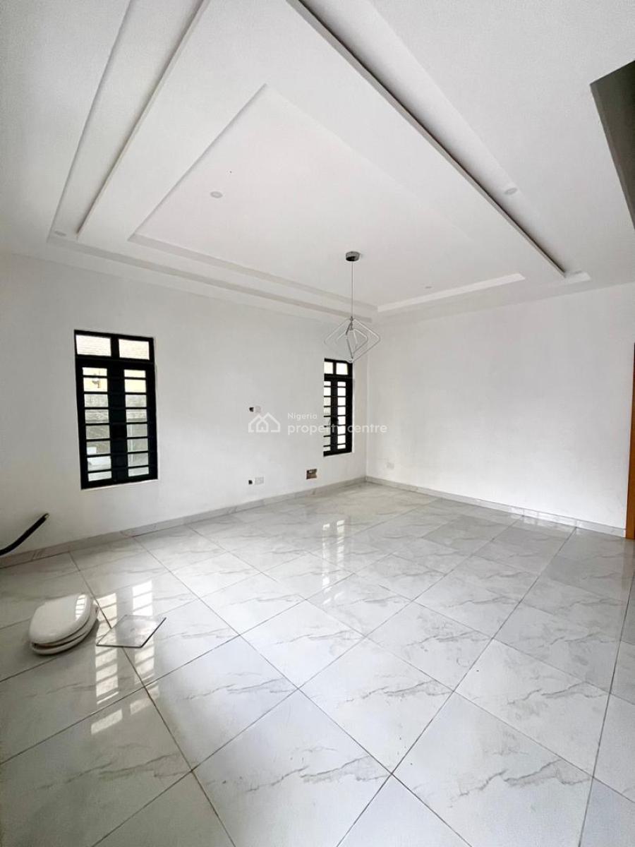 Elegant 4 Bedroom Semi- Detached Duplex with Bq, New Road, Opposite Chevron, Lekki, Lagos, House for Rent