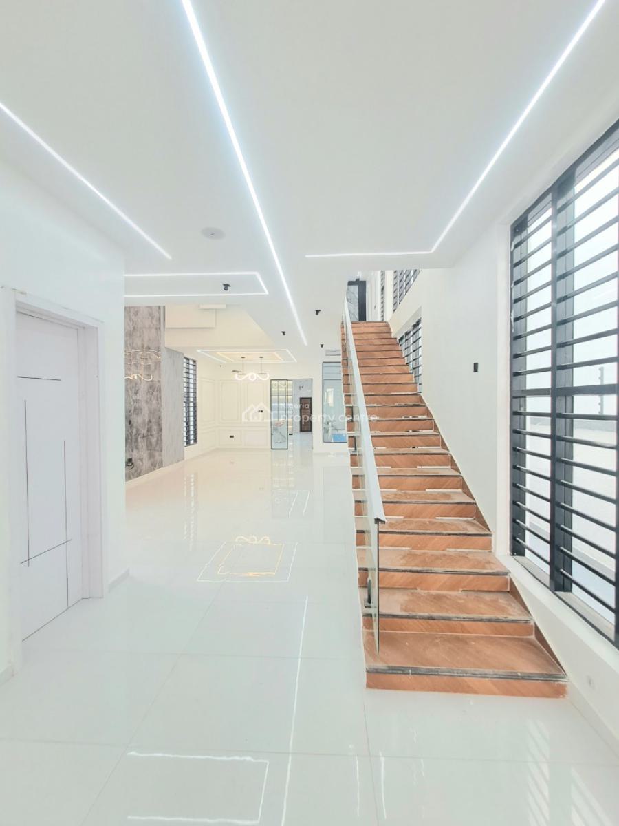 Newly Built 5 Bedroom Detached with Bq & Pool in a Gated Estate, Chevron By 2nd Toll Gate, Lekki, Lagos, Detached Duplex for Sale