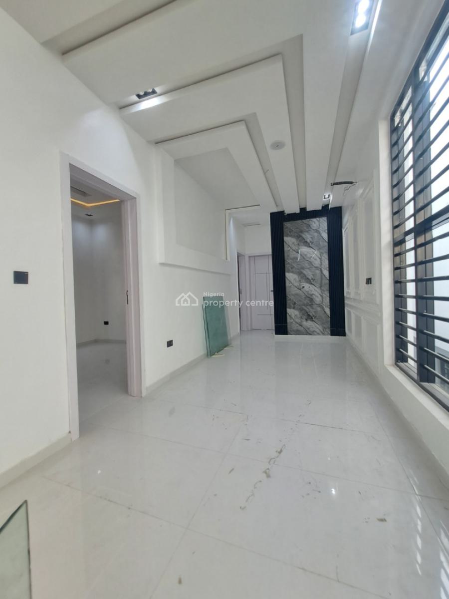 Newly Built 5 Bedroom Detached with Bq & Pool in a Gated Estate, Chevron By 2nd Toll Gate, Lekki, Lagos, Detached Duplex for Sale