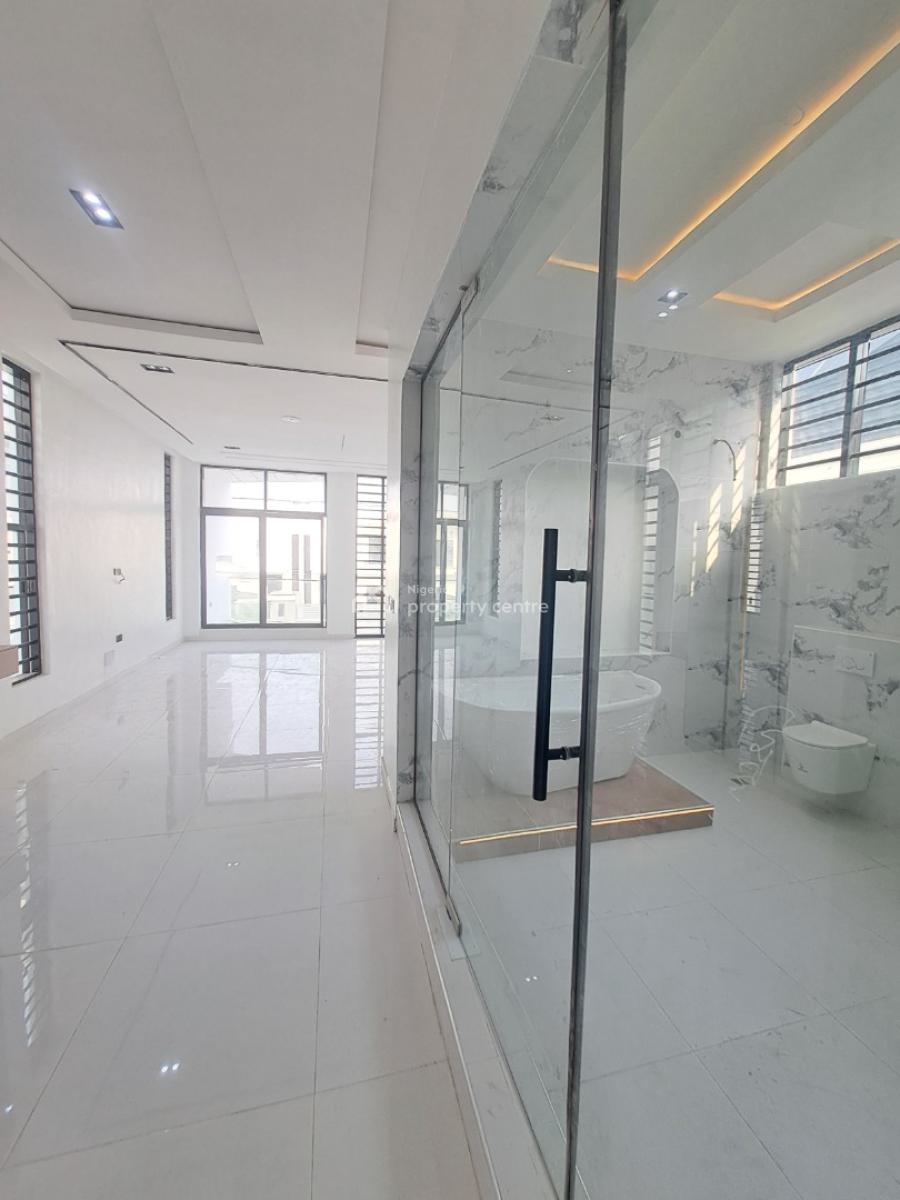 Newly Built 5 Bedroom Detached with Bq & Pool in a Gated Estate, Chevron By 2nd Toll Gate, Lekki, Lagos, Detached Duplex for Sale