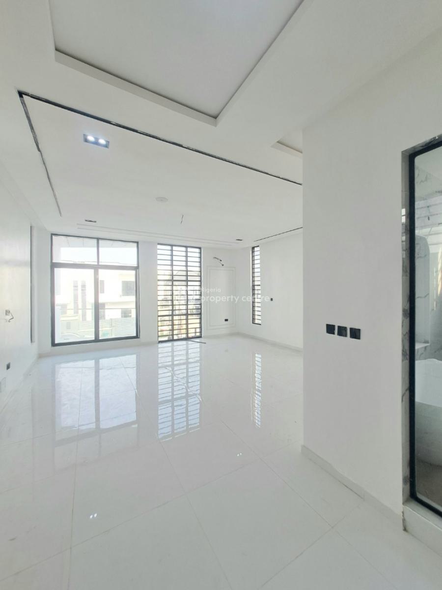 Newly Built 5 Bedroom Detached with Bq & Pool in a Gated Estate, Chevron By 2nd Toll Gate, Lekki, Lagos, Detached Duplex for Sale