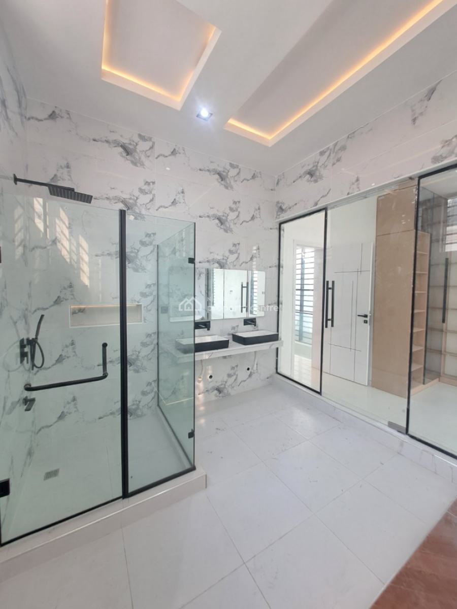 Newly Built 5 Bedroom Detached with Bq & Pool in a Gated Estate, Chevron By 2nd Toll Gate, Lekki, Lagos, Detached Duplex for Sale