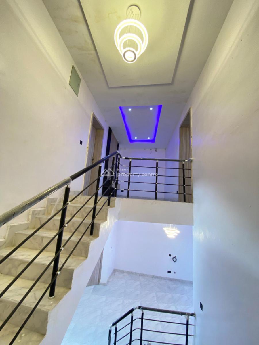 3-bed Terrace Duplex ⁃ 15mins Drive to Eko Hotel, 5mins Walk to Beach, Abraham Adesanya Road, Ogombo, Ajah, Lagos, Terraced Duplex for Sale