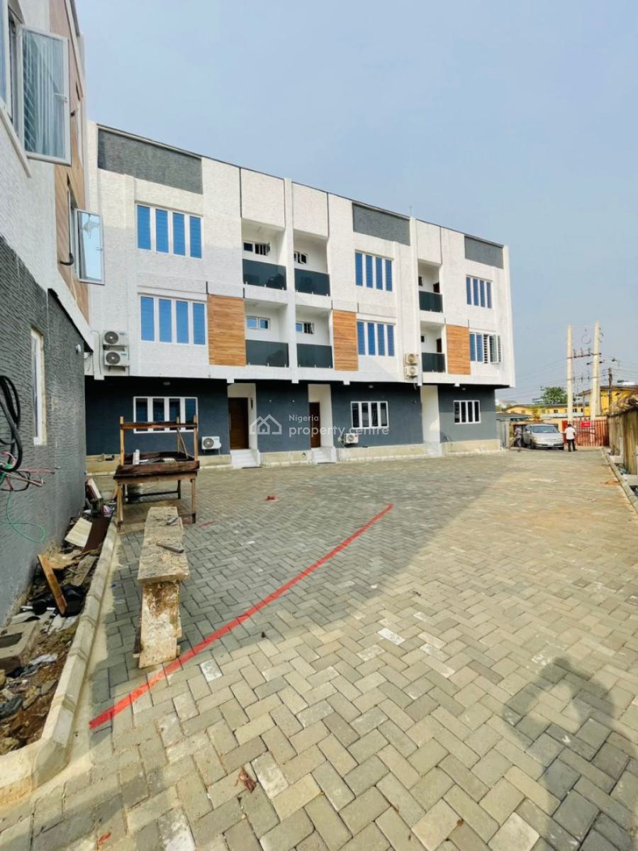 Newly Built 4 Bedroom Terrace Duplex with Bq, Adeniyi Jones, Ikeja, Lagos, Terraced Duplex for Sale