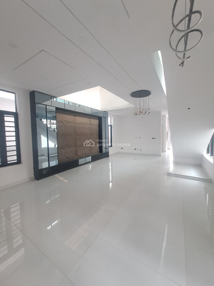 Newly Built 5 Bedroom Detached with Bq & Pool in a Gated Estate, Chevron By 2nd Toll Gate, Lekki, Lagos, Detached Duplex for Sale