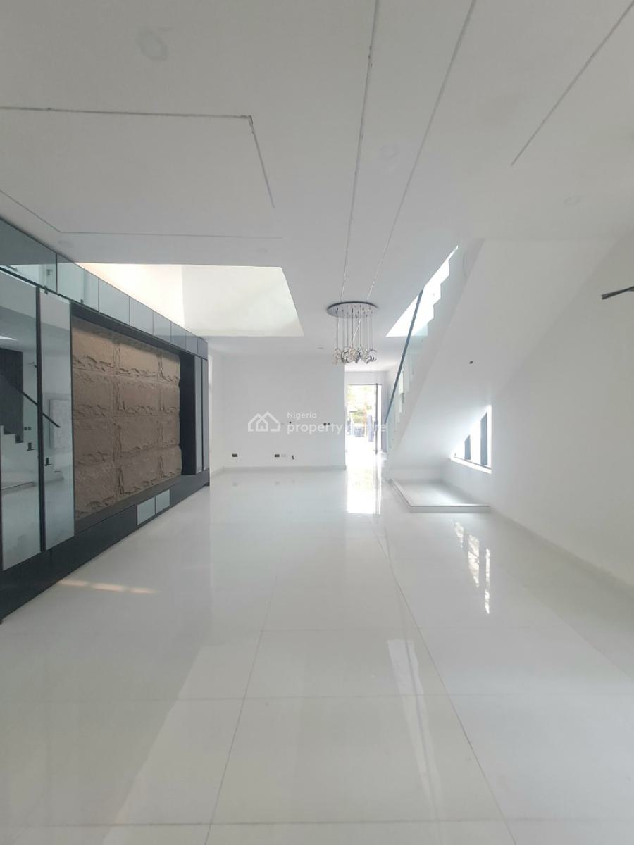 Newly Built 5 Bedroom Detached with Bq & Pool in a Gated Estate, Chevron By 2nd Toll Gate, Lekki, Lagos, Detached Duplex for Sale